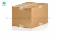 ब्राउन पेपर रंग पुनर्नवीनीकरण नालीदार पैकेजिंग बॉक्स अनुकूलित आकार