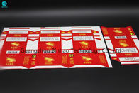 25 टुकड़े पैकेजिंग के लिए लाल ऑफसेट प्रिंटिंग कार्डबोर्ड सिगरेट के मामले