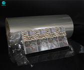 तम्बाकू, सिगरेट, खाद्य बॉक्स पैकेजिंग के लिए 76 इनर कोर में वाटरप्रूफ ग्लॉसी पीवीसी पैकेजिंग फिल्म