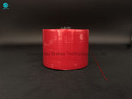सिगरेट बॉक्स और कूरियर बैग पैकेजिंग के लिए लाल एमओपीपी तम्बाकू फाड़ पट्टी टेप