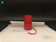 सिगरेट बॉक्स और कूरियर बैग पैकेजिंग के लिए लाल एमओपीपी तम्बाकू फाड़ पट्टी टेप