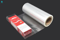 सिगरेट बॉक्स पैकेजिंग के लिए 360 मिमी जंबो ग्लॉसी क्लियर हीट सील बीओपीपी फिल्म रोल