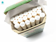 फ़िल्टर शीत रॉड और सिगरेट पैकेजिंग के लिए पतली नरम टकसाल हरे सूती धागा रोल का उपयोग करें