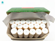 फ़िल्टर शीत रॉड और सिगरेट पैकेजिंग के लिए पतली नरम टकसाल हरे सूती धागा रोल का उपयोग करें