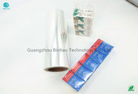 सिगरेट के लिए 15μ-60 μ PVC पैकेज सिकोड़ें रैप फिल्म