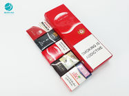 व्यक्तिगत डिजाइन के साथ डिस्पोजेबल सिगरेट पैकेजिंग केस कार्डबोर्ड पेपर