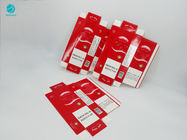 कस्टम डिजाइन 100% लकड़ी पल्प कार्डबोर्ड पेपर सिगरेट केस पैकिंग बॉक्स के लिए