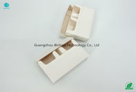 Foldable सिगरेट सीपी बॉक्स HNB ई-सिगरेट पैकेज सामग्री व्हाइट पेपरबोर्ड