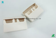 Foldable सिगरेट सीपी बॉक्स HNB ई-सिगरेट पैकेज सामग्री व्हाइट पेपरबोर्ड