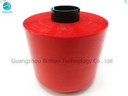 रेड कलर हीट सेंसिटिव रैपिंग टोबैको पैकिंग टियर टेप बोप / एमओपीपी