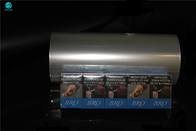 नग्न सिगरेट बॉक्स पैकेजिंग के लिए 25 माइक्रोन मोटाई पीवीसी पारदर्शी पैकेजिंग फिल्म