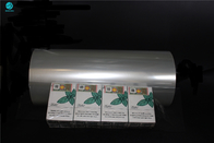 नग्न सिगरेट बॉक्स पैकेजिंग के लिए 25 माइक्रोन मोटाई पीवीसी पारदर्शी पैकेजिंग फिल्म