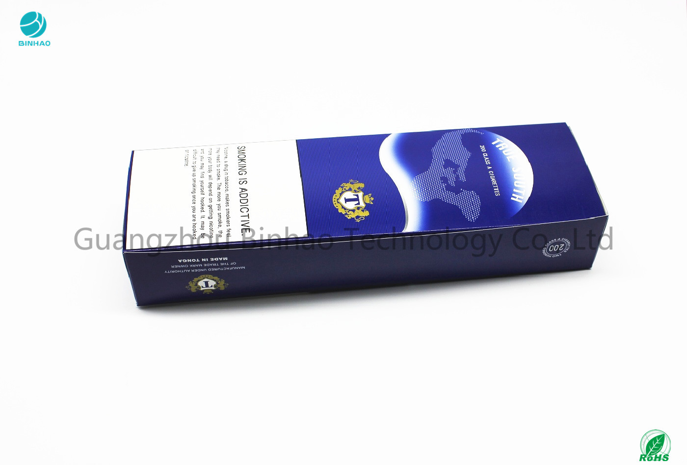 टिकाऊ अद्वितीय प्रोमोशनल पेपर सिगरेट केस / धूम्रपान पैकेजिंग बॉक्स