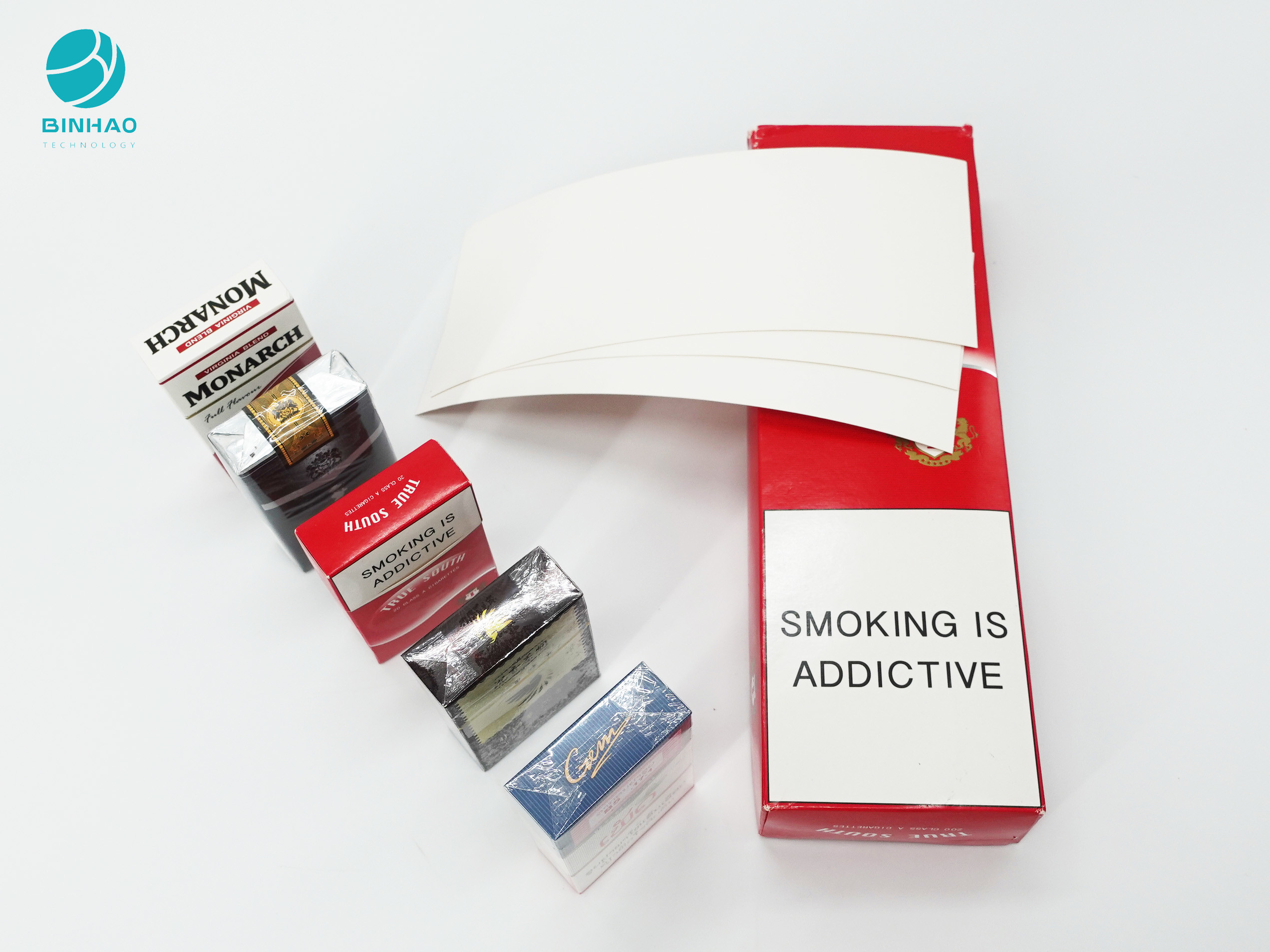 पूर्ण रंग OEM अनुकूलित डिजाइन के साथ स्मोक्स पैकेज पैक सिगरेट केस