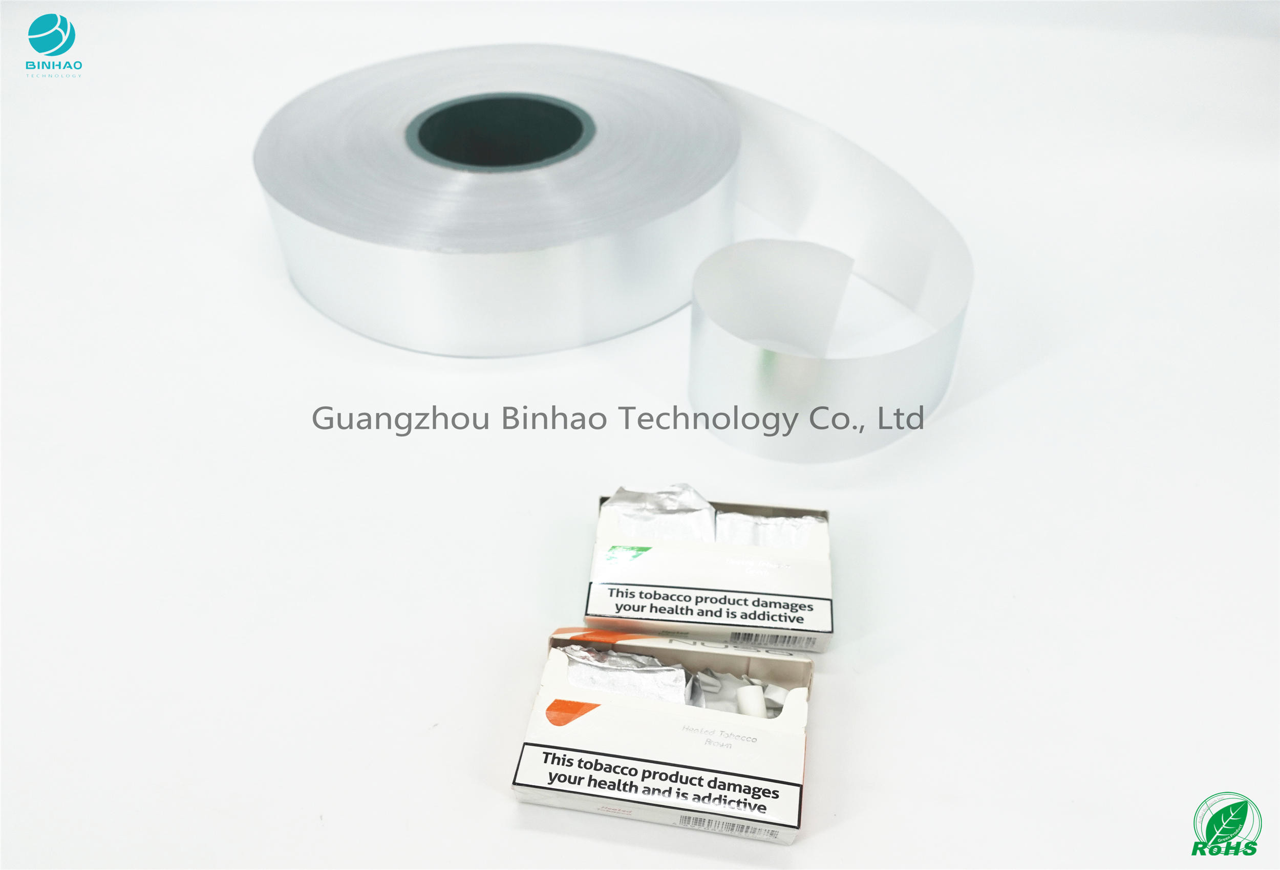 सिल्वर एल्युमिनियम फॉयल पेपर HNB E- सिगरेट पैकेज मटेरियल मिश्र धातु 8011