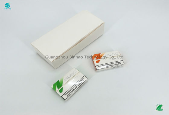 HNB ई-सिगरेट पैकेज सामग्री IQOS तम्बाकू मामले मुद्रण 220gsm पेपरबोर्ड प्रिंटिंग