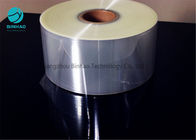 स्व चिपकने वाला पारदर्शी पीवीसी रोल अंदर कागज कोर 76 मिमी के साथ लचीला पैकेजिंग फिल्म