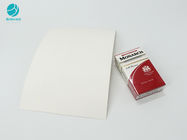 सिगरेट तम्बाकू बॉक्स पैकेजिंग के लिए लाल डिजाइन टिकाऊ कार्डबोर्ड पेपर मामले