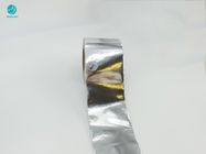 सिगरेट पैकेजिंग के लिए सिल्वरी कस्टम डिज़ाइन 83 मिमी एल्यूमीनियम पन्नी पेपर