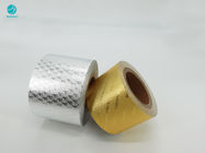 कस्टम डिजाइन के साथ चमकदार सोने चांदी सिगरेट पैकेज एल्यूमीनियम पन्नी कागज